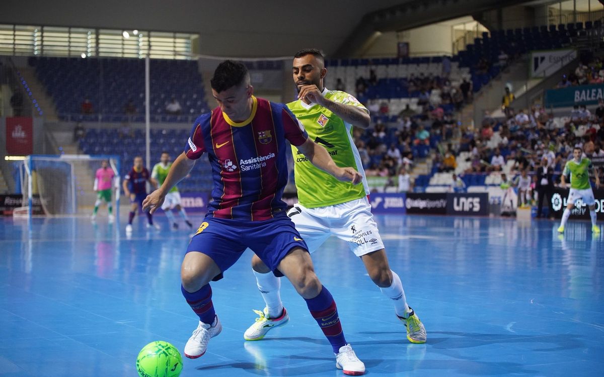 El Barça comenzará la liga en la pista de Palma Futsal