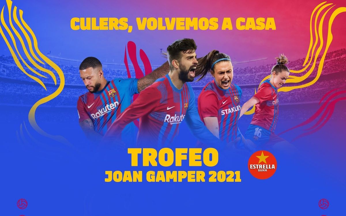 El Trofeo Joan Gamper se jugará con un 20% del aforo del público del Camp Nou