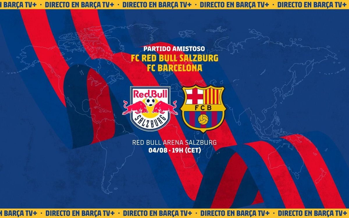 Cómo ver en directo el FC Red Bull Salzburg - FC Barcelona