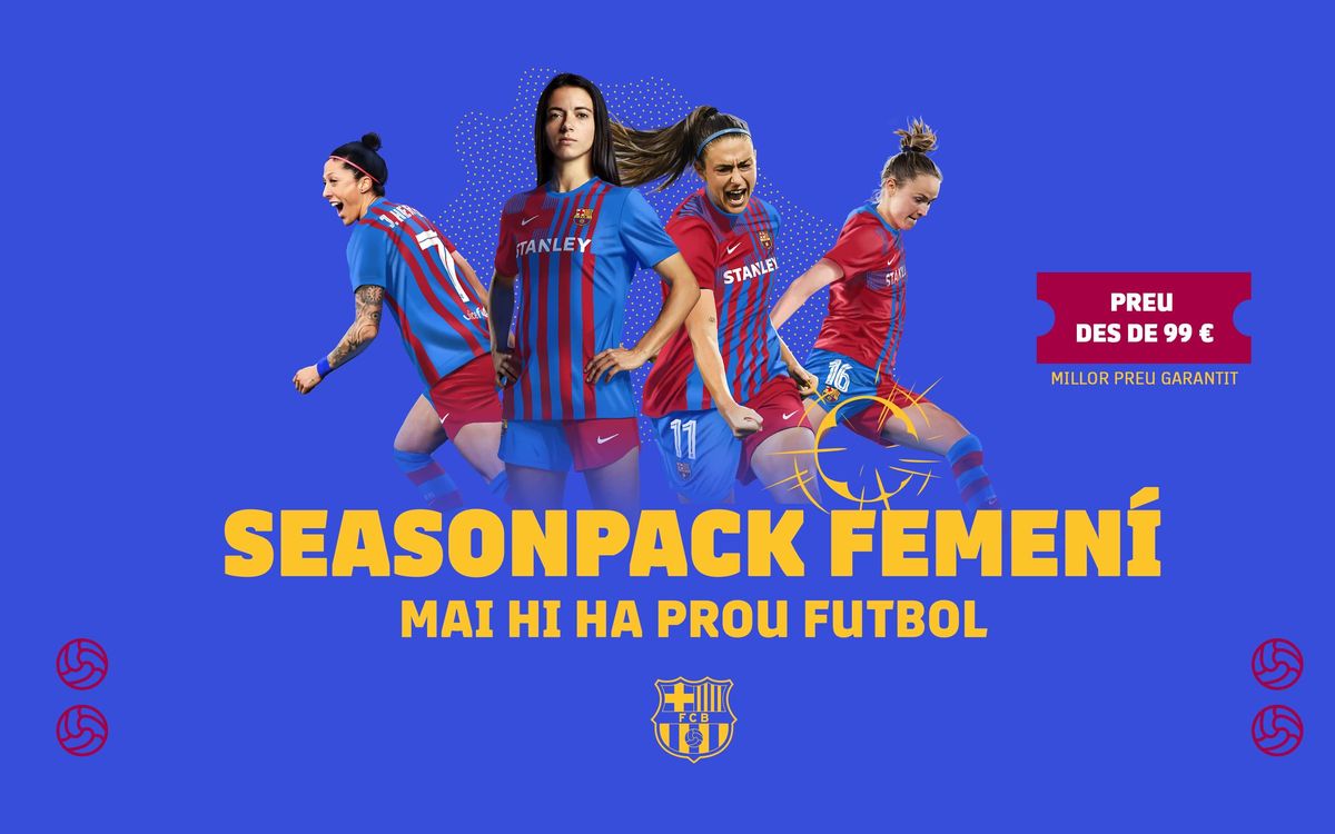 Vols gaudir del Barça Femení a l’Estadi Johan Cruyff?