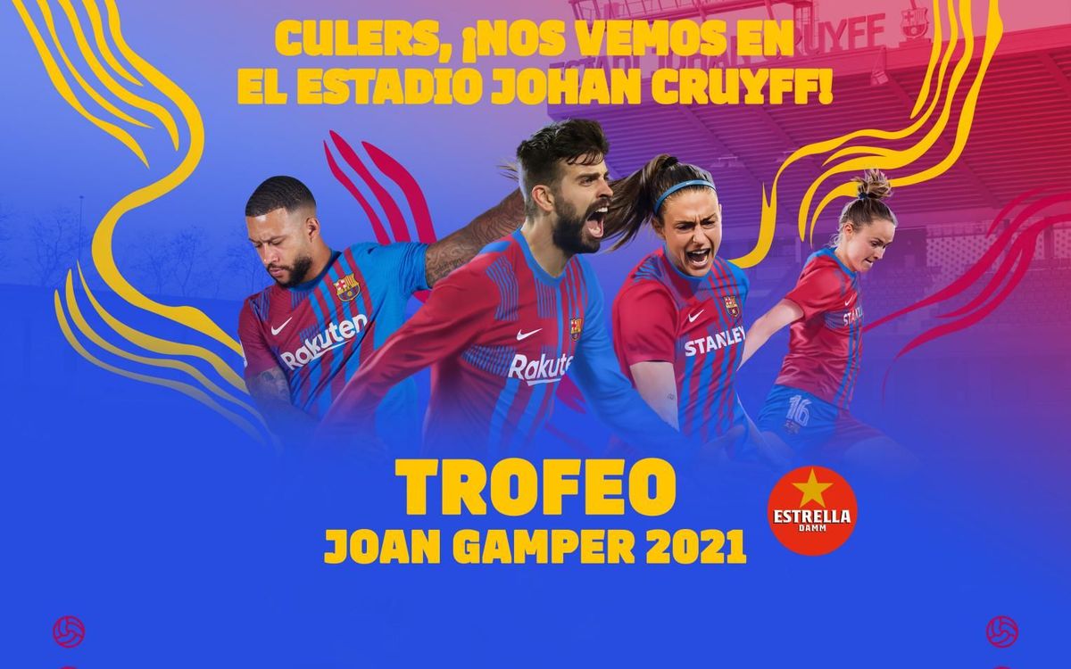El Barça jugará el Trofeo Joan Gamper en el Estadio Johan Cruyff el 8 de agosto
