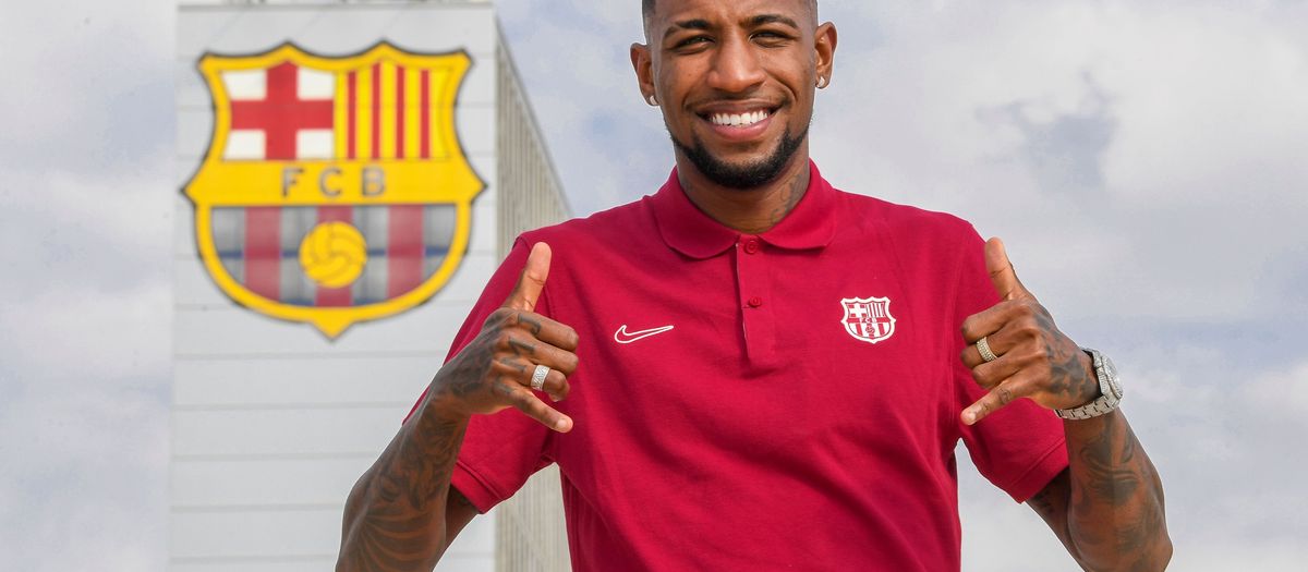 Emerson Royal is in Barcelona