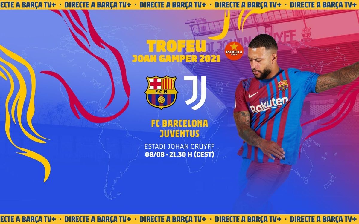 Com veure en directe el Trofeu Joan Gamper entre el FC Barcelona i la Juventus