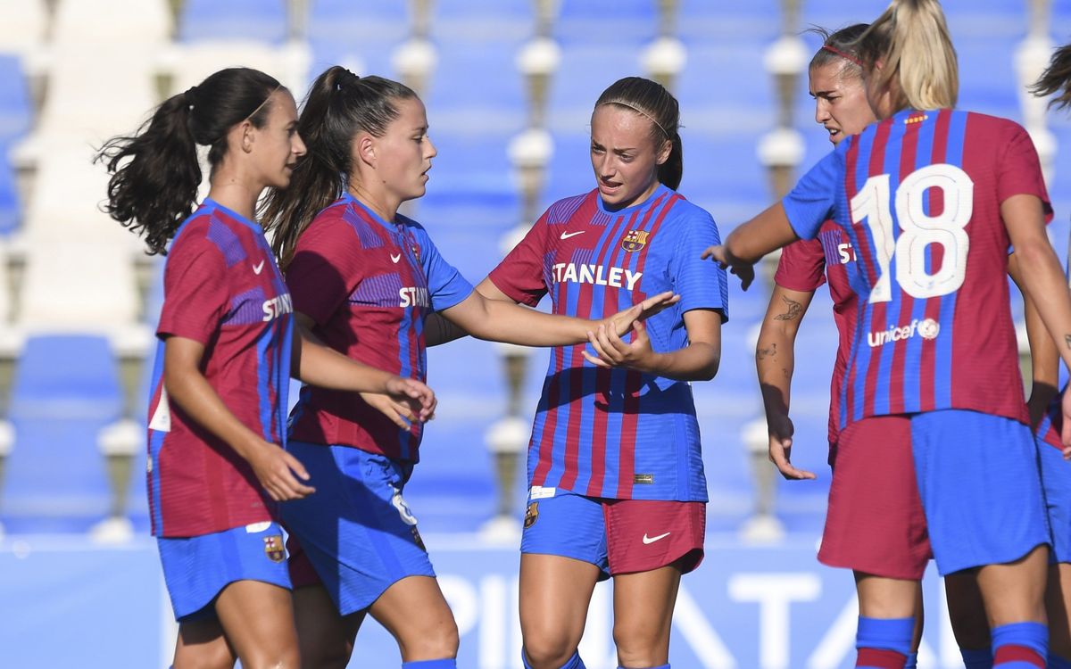 Elche FC - FC Barcelona Femenino: Goleada para iniciar la pretemporada (17-0)