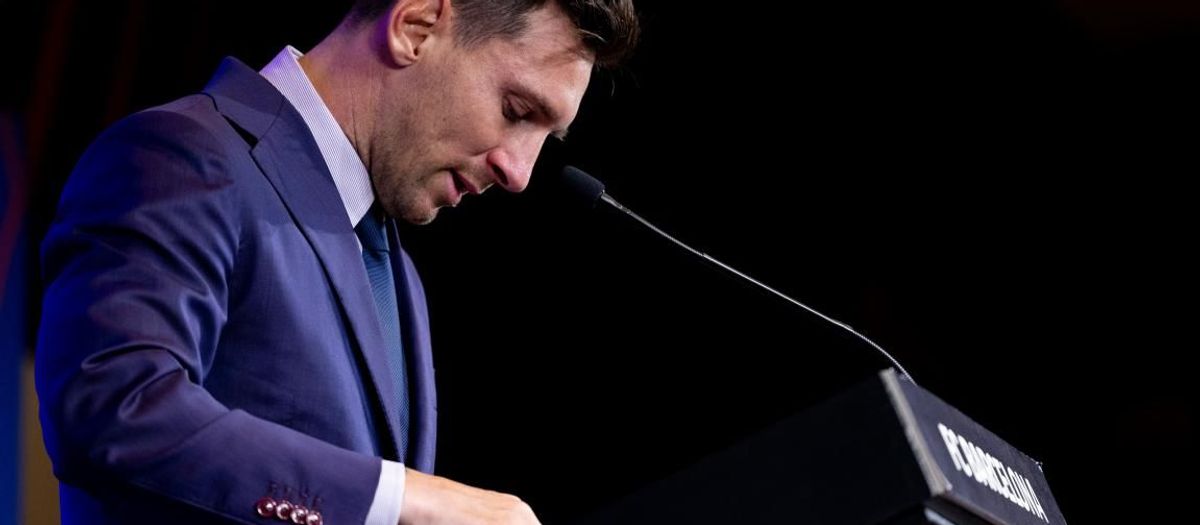 Leo Messi: 'I feel so sad to be leaving the club I love'