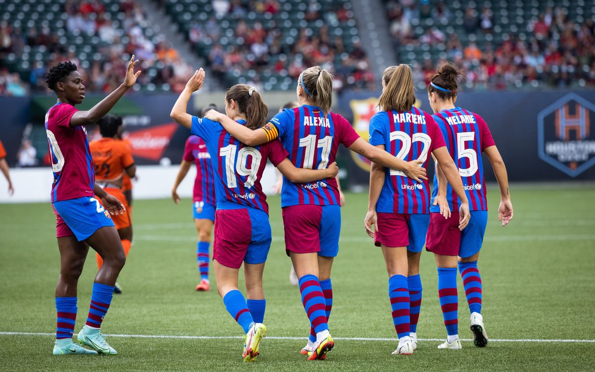 Houston Dash 2-3 FC Barcelona: Late comeback to finish third