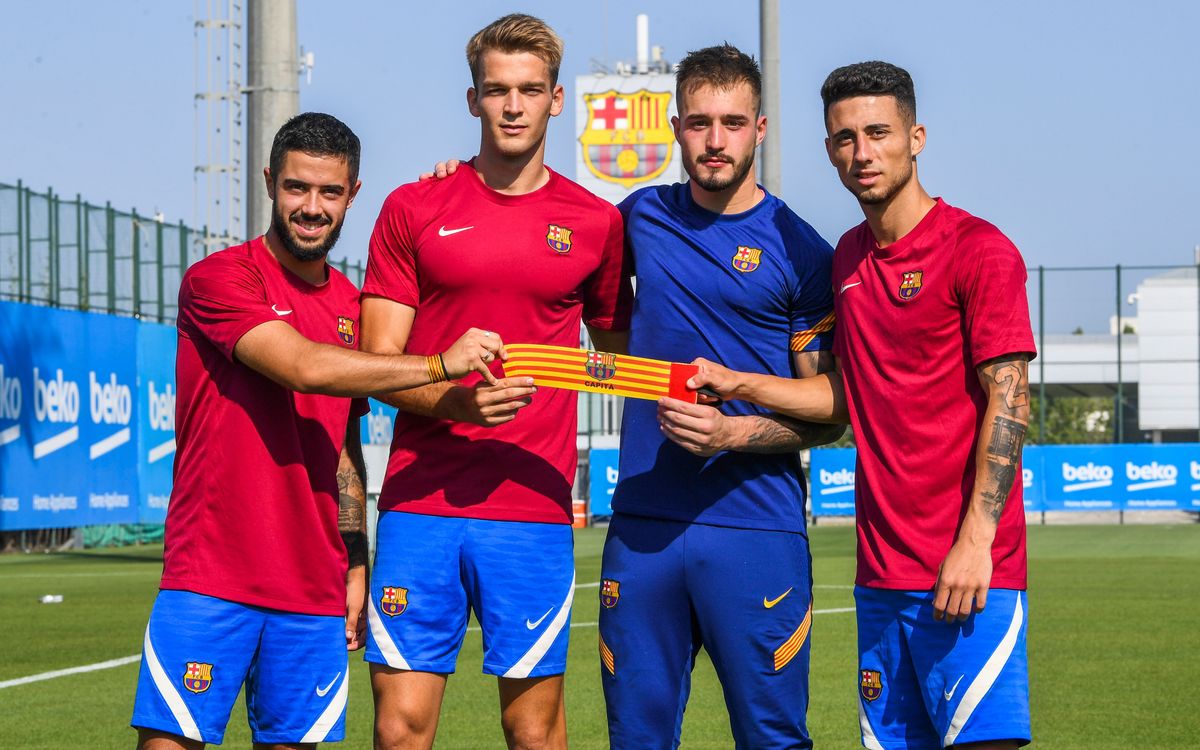 Definits els quatre capitans del Barça B