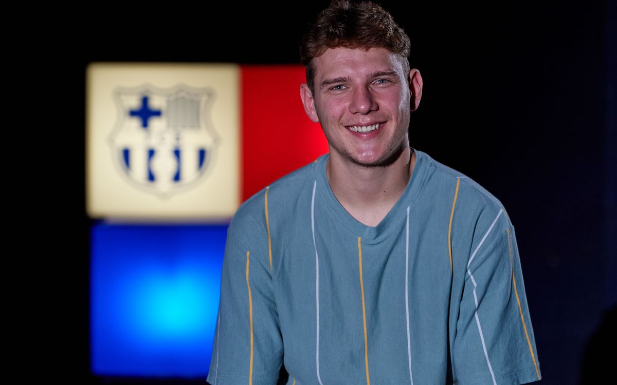 Rokas Jokubaitis: “Venir al Barça es un gran reto”