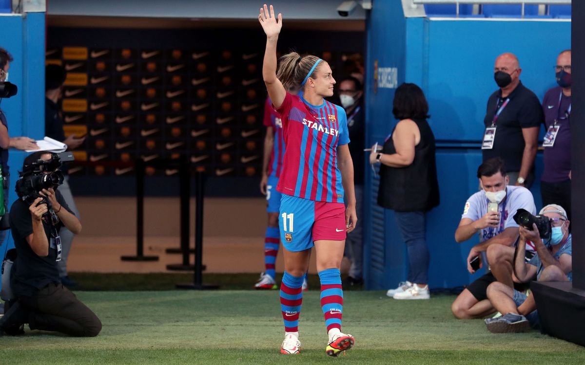El Camp Nou homenajeará a las jugadoras premiadas del Barça Femenino