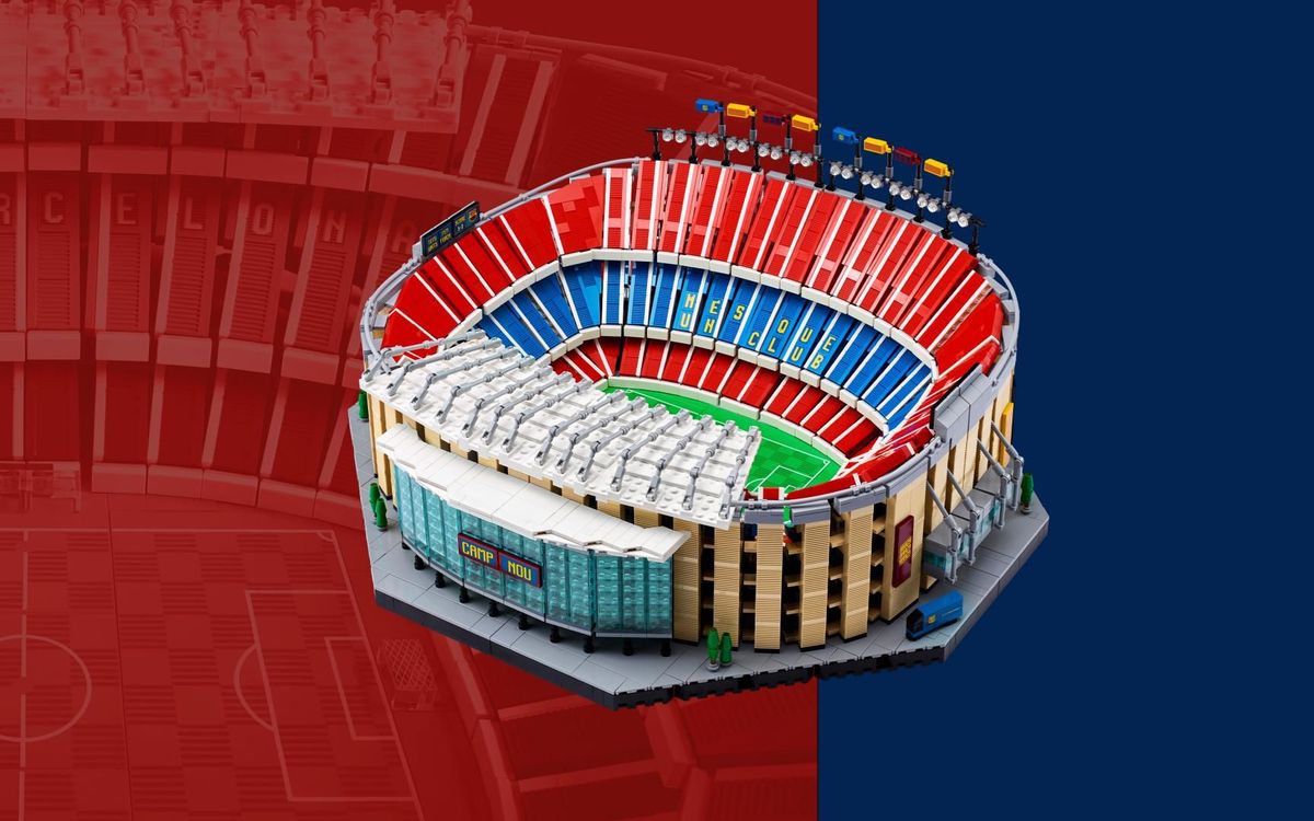 Le Barça et le Groupe LEGO lancent le premier modèle du Camp Nou