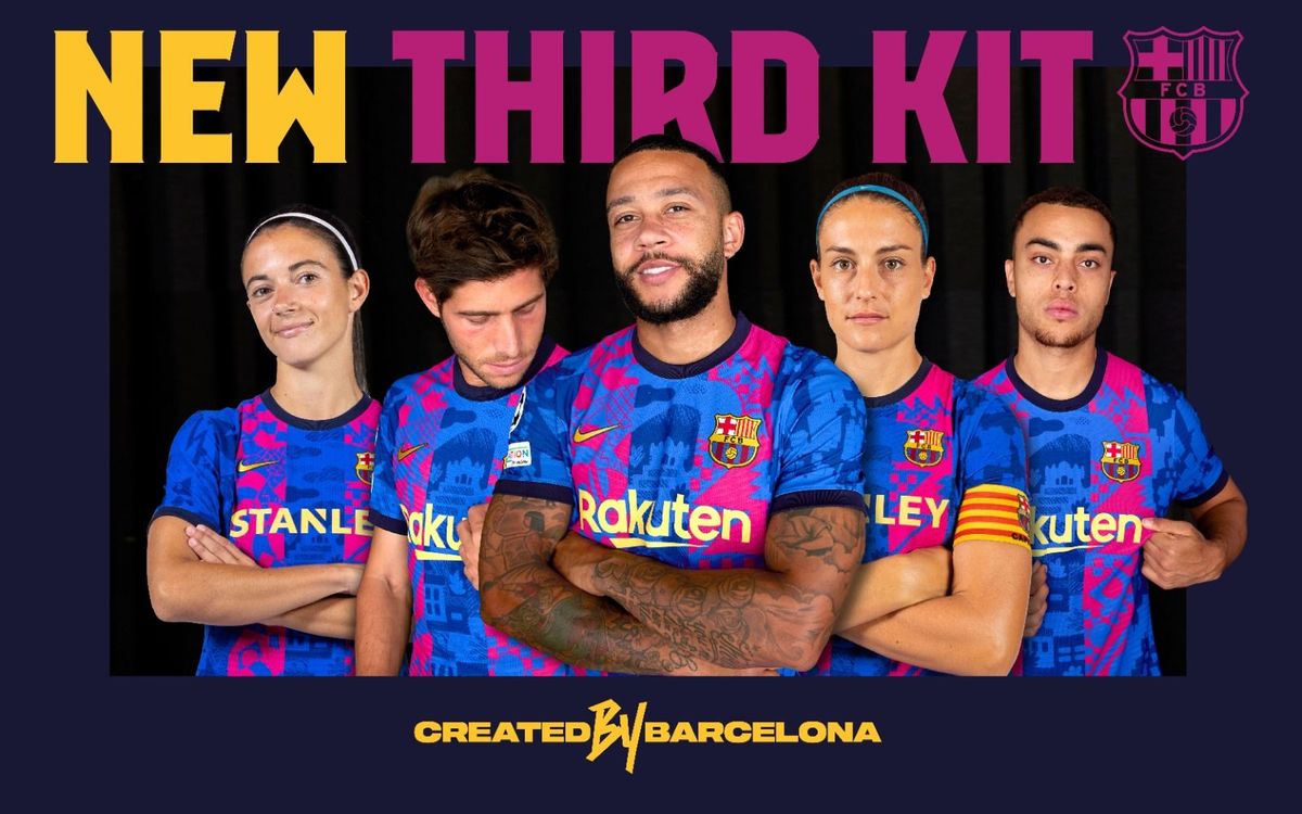 Season’s third kit, inspired by Barcelona’s young talents, to be worn exclusively in the Champions League