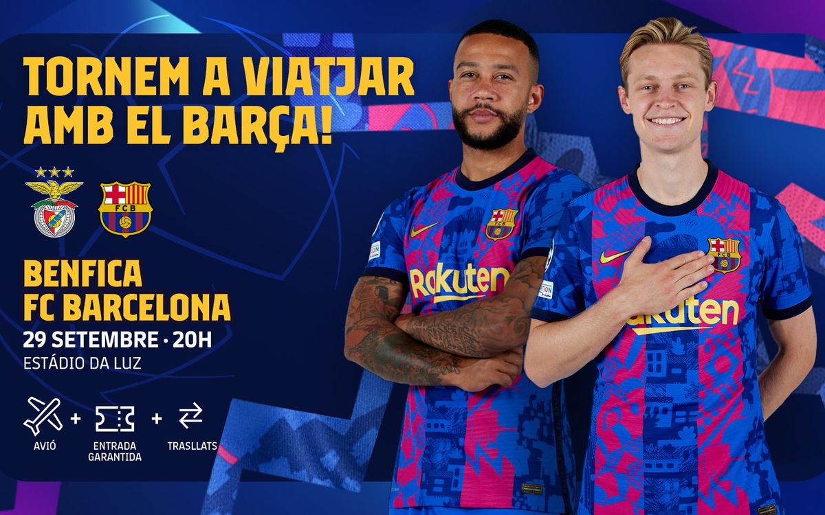 Tornen els viatges per seguir el Barça a la Champions
