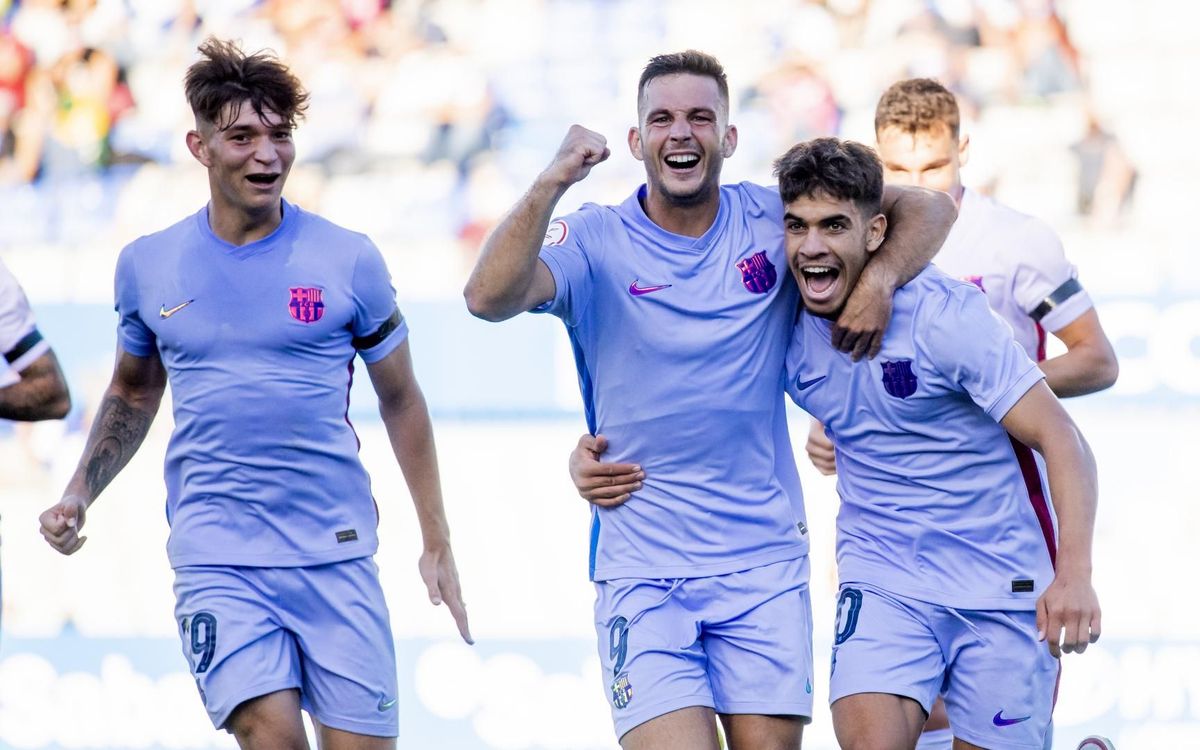 Sabadell - Barça B: Arriba la primera victòria (1-3)
