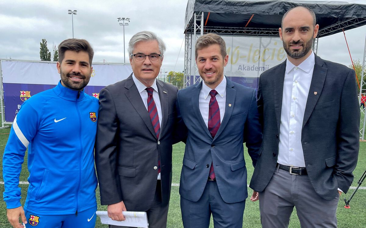 La Barça Academy Varsovia celebra su décimo aniversario