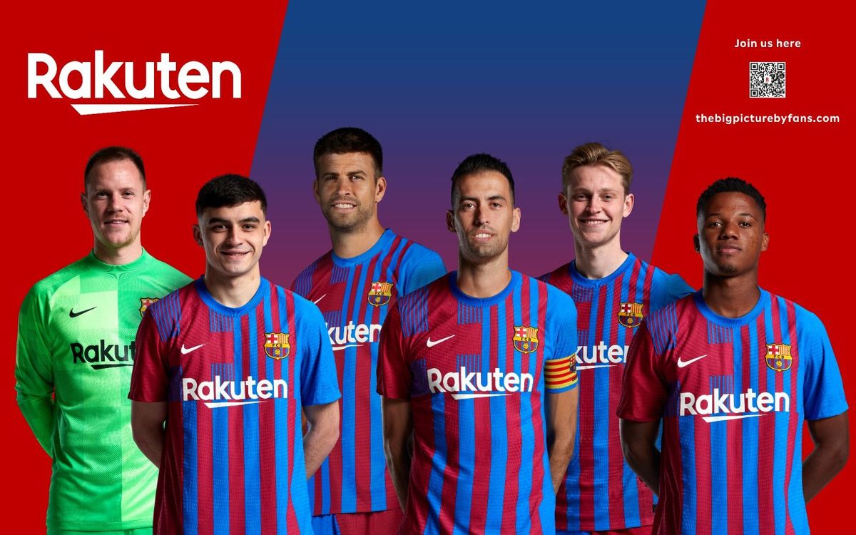 Barça and Rakuten invite fans again this year to become part of the Camp Nou façade