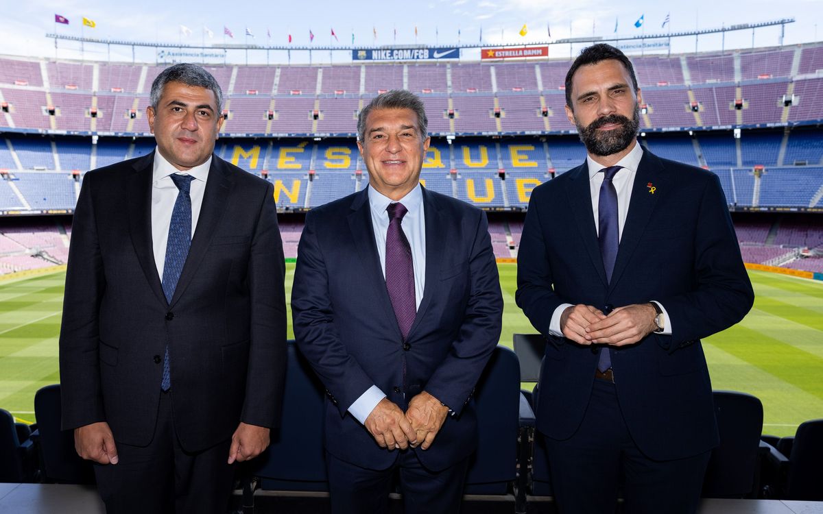 El FC Barcelona y la Agencia Catalana de Turismo renuevan su alianza para promover Catalunya como destino turístico