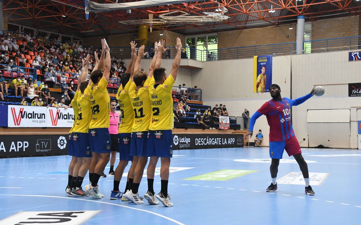 Bidasoa Irún 26-32 Barça: Victory against last year's runner-up