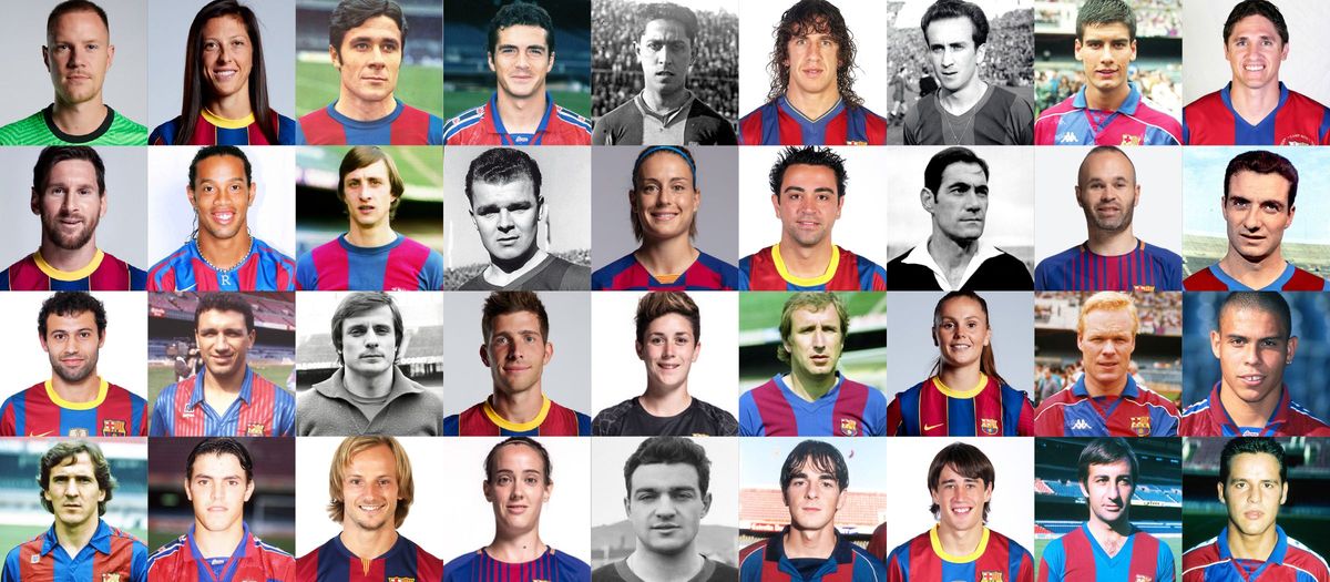 Players, la nueva web con todos los futbolistas de la historia del FC Barcelona