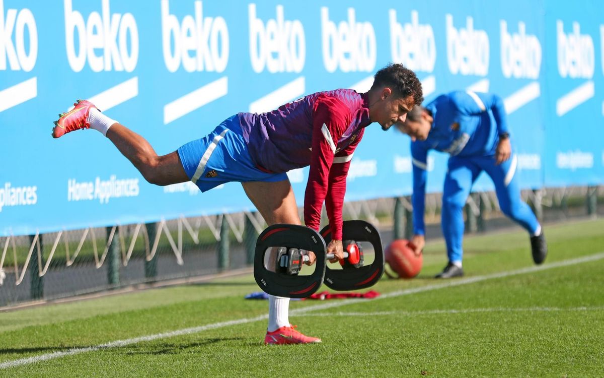 Tuesday session at the Ciutat Esportiva