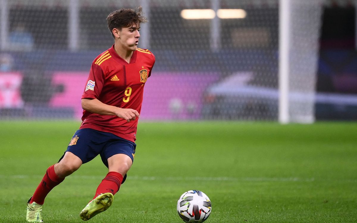 Gavi Becomes Youngest Player Ever To Play For Spain Gavi Becomes Youngest Player Ever To Play For Spain