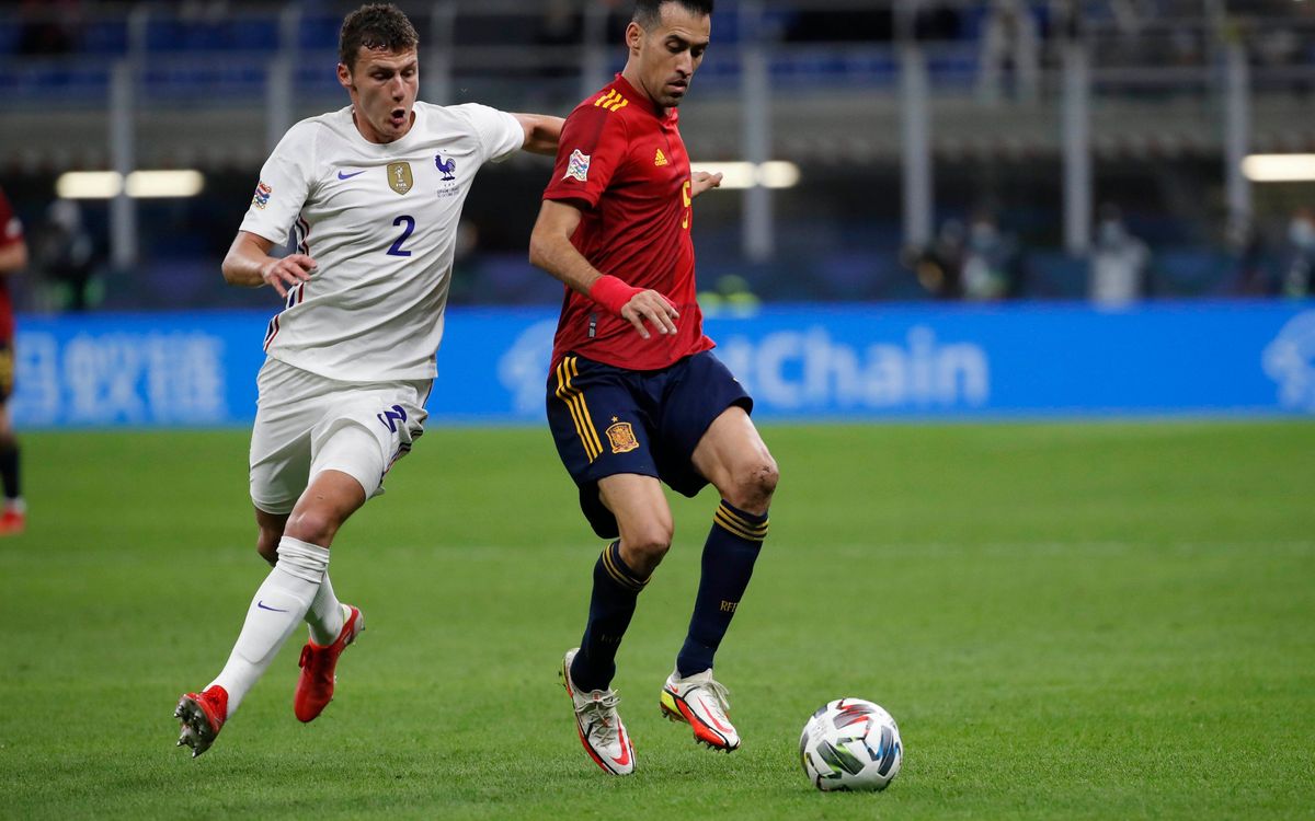 Sergio Busquets, MVP of the Nations League