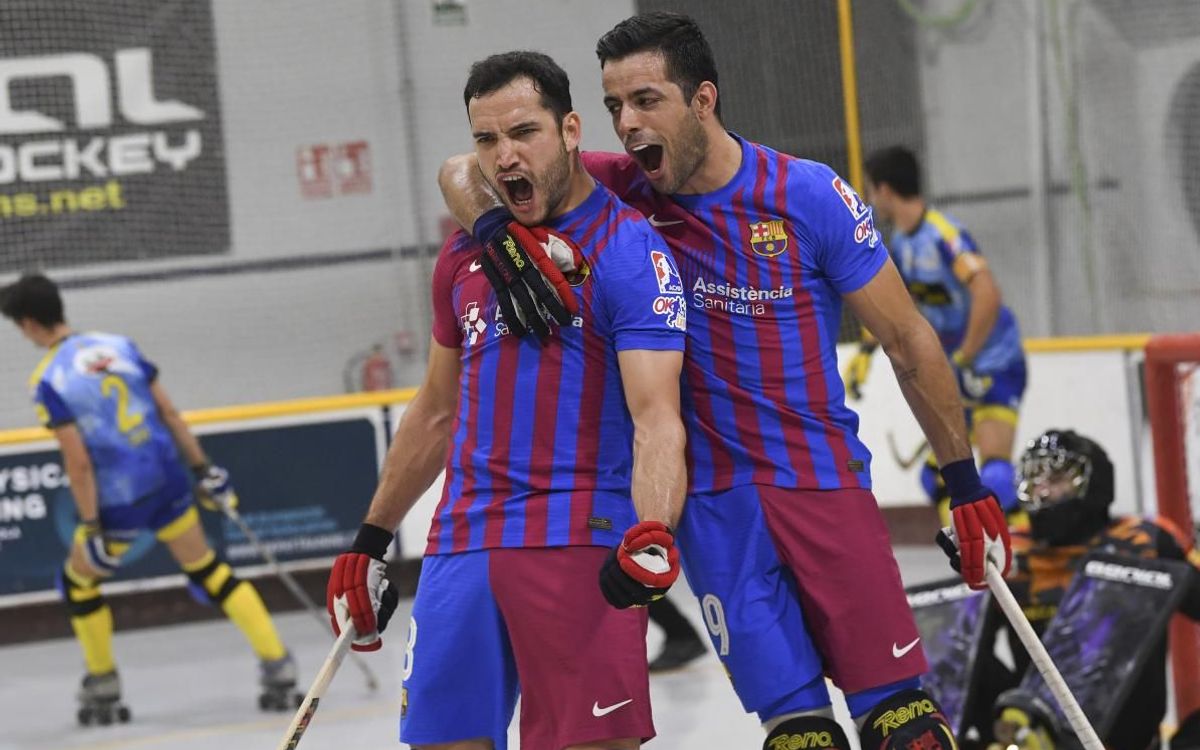 Recam Láser Caldes 1-3 Barça: Six wins out of six