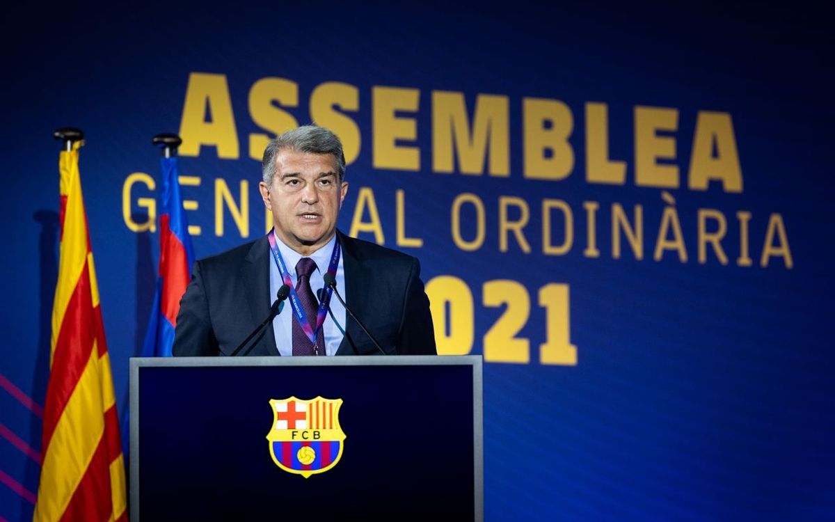Joan Laporta: “El Barça només depèn del Barça”