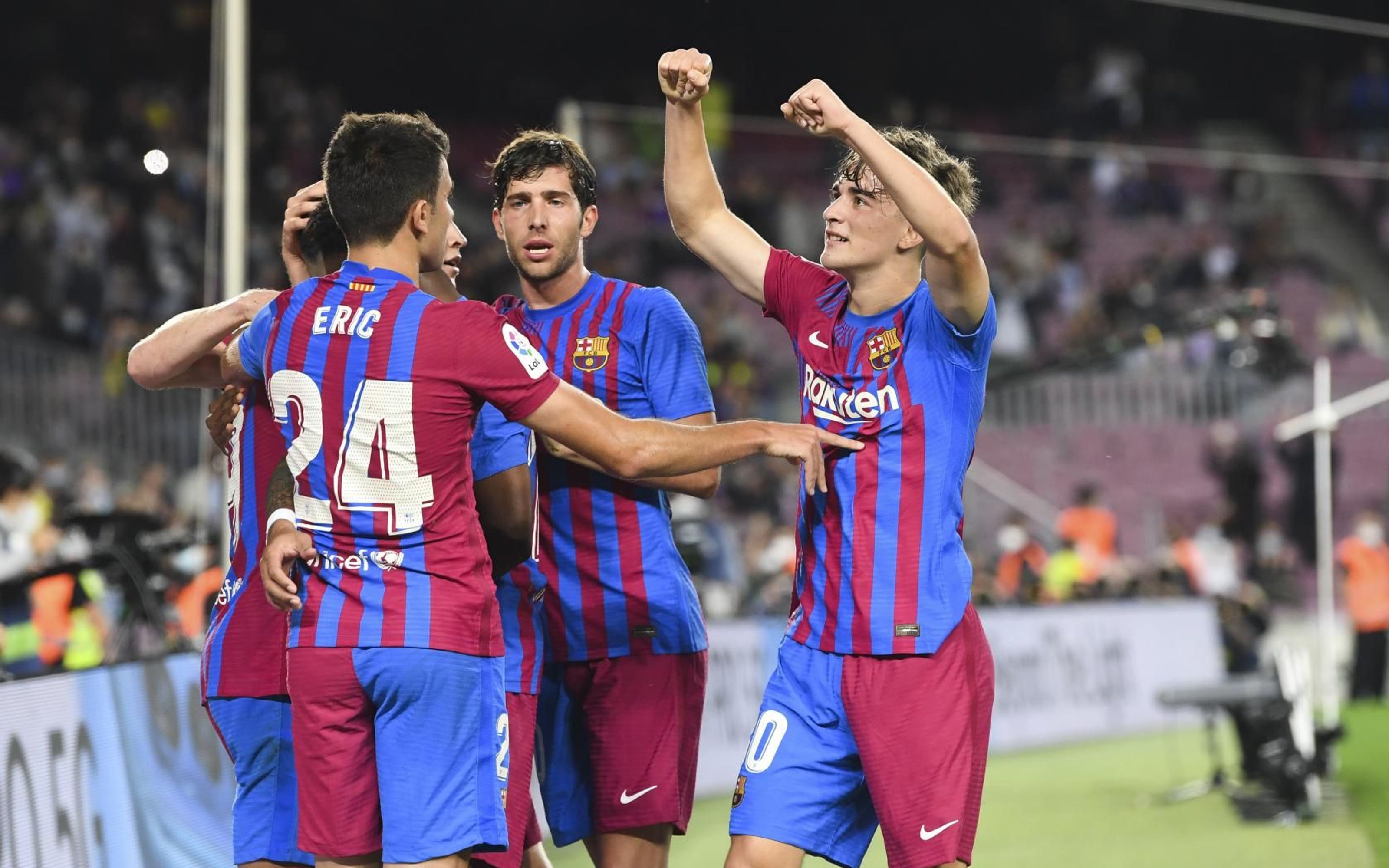 The win against Valencia in photos