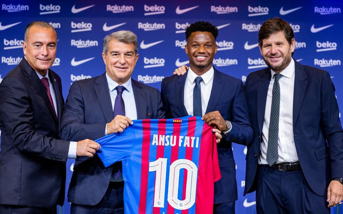 Ansu Fati dreaming of 'being a winner at Barça'