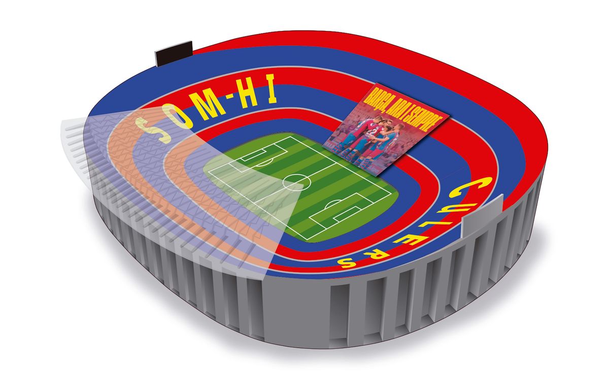 This is what Camp Nou will look like on Sunday