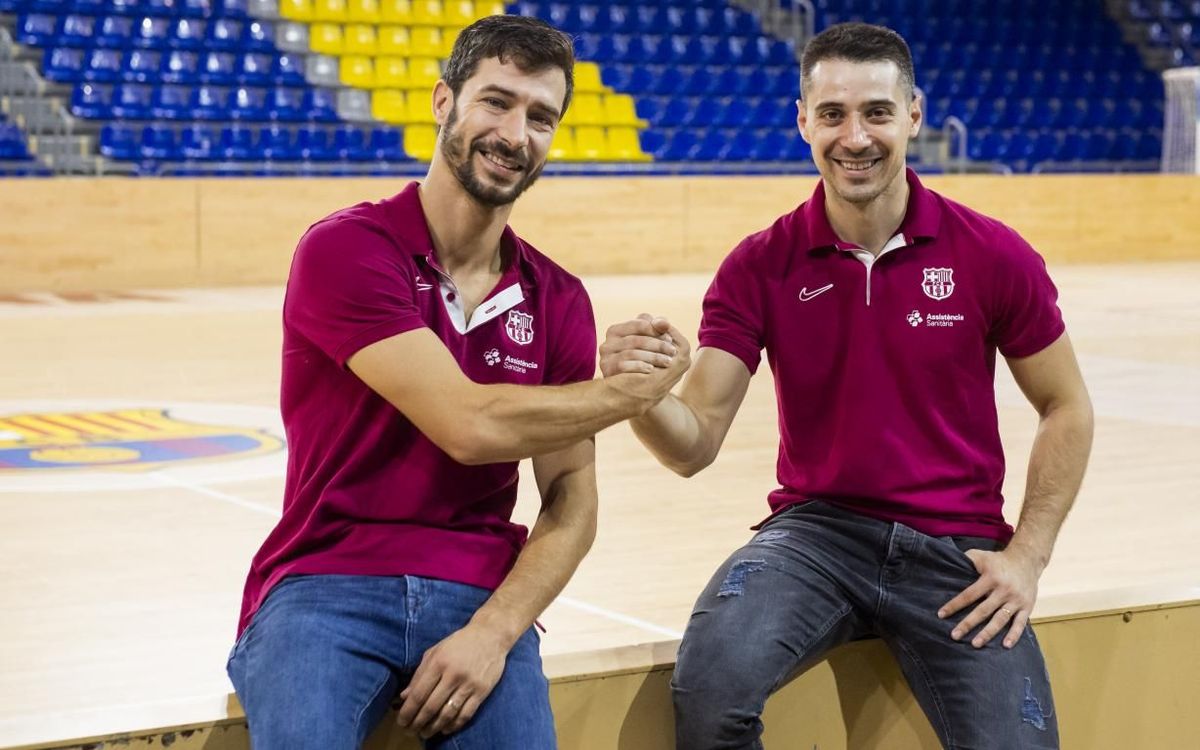 Sergi Fernández i Matias Pascual: “Volem seguir evolucionant i reafirmar el nostre joc”