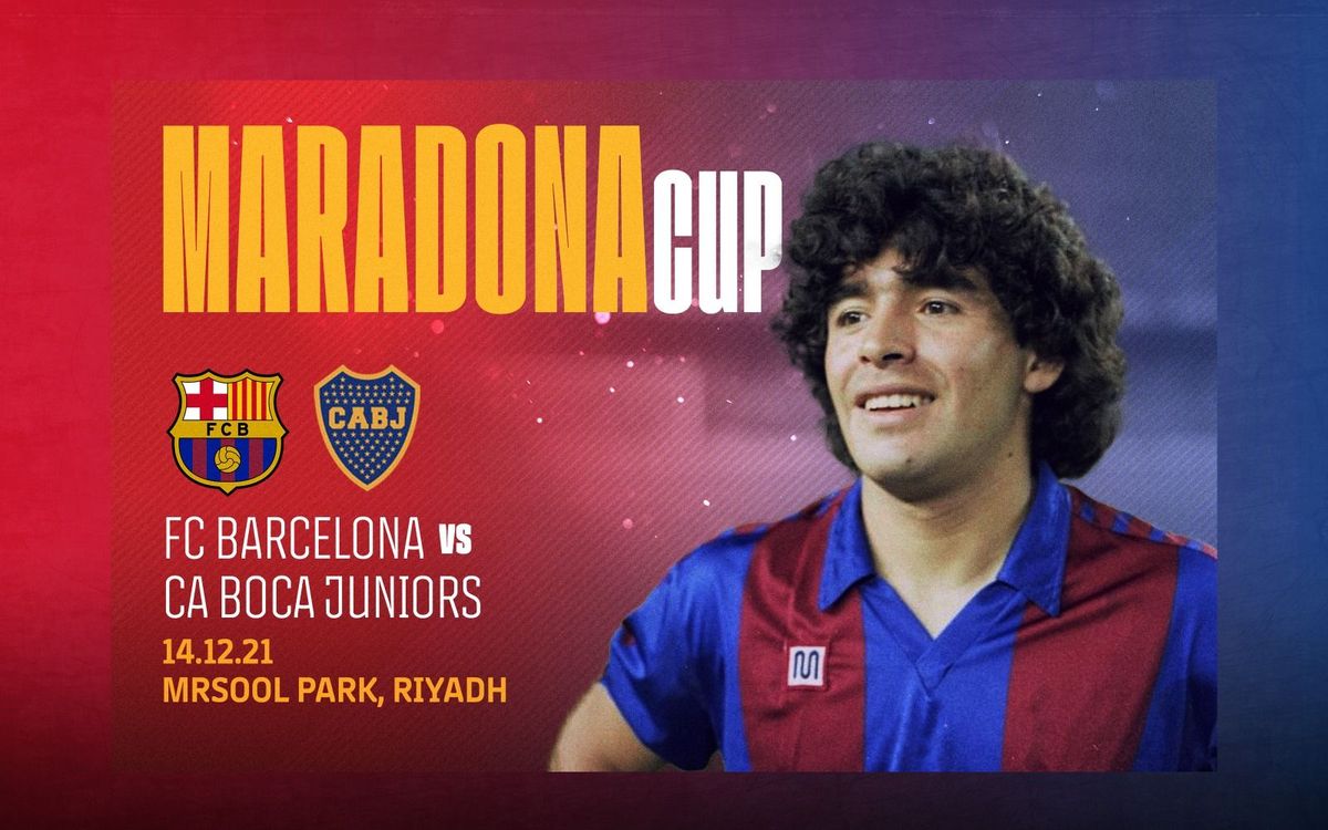 FC Barcelona and Boca Juniors to meet in Maradona Cup in honour of the Argentine legend