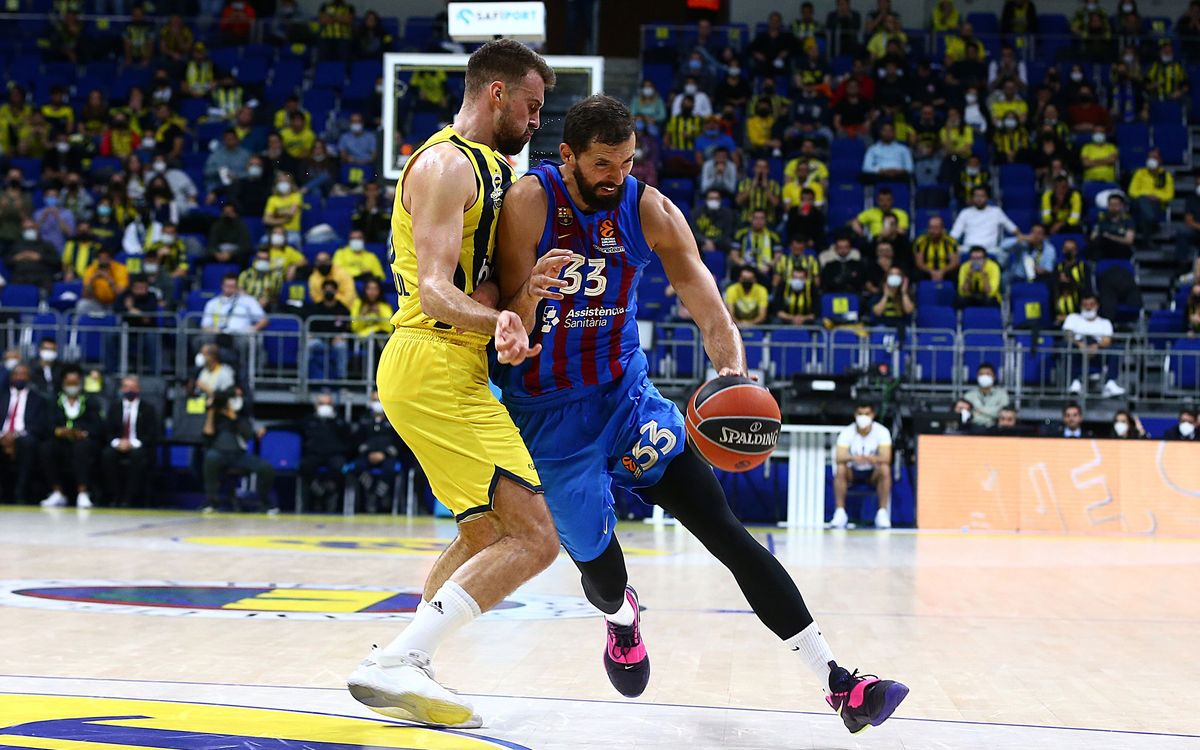 Fenerbahce 74 - 76 Barça: Mirotic maintains the unbeaten record