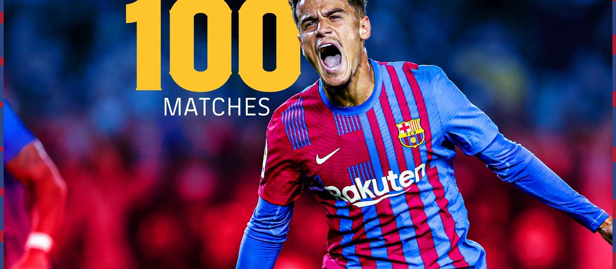 コウチーニョ: FCバルセロナで100試合