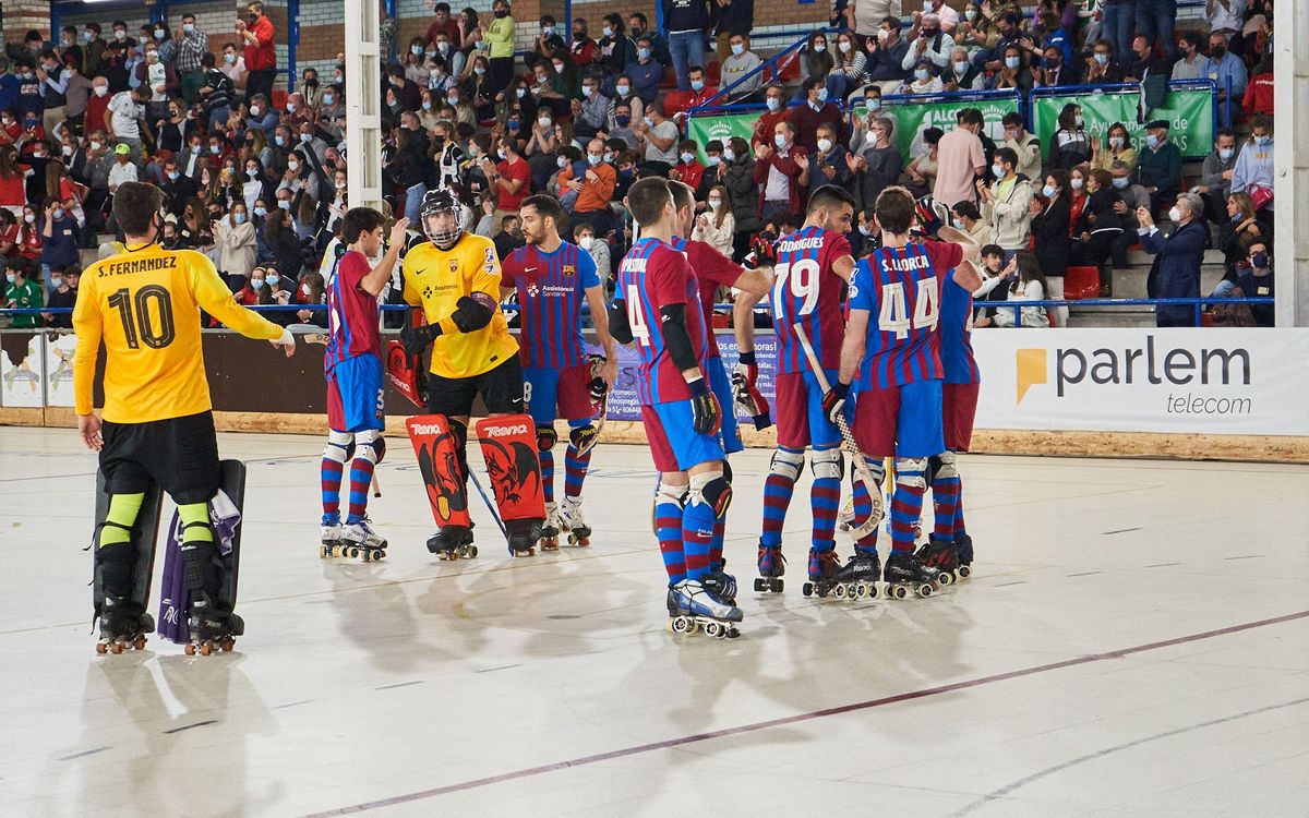 Alcobendas 1 - 4 Barça: Hard-fought win before the international break