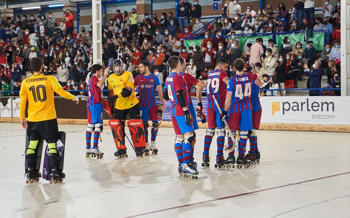 Alcobendas  – Barça: Triomf treballat abans de l'aturada (1-4)