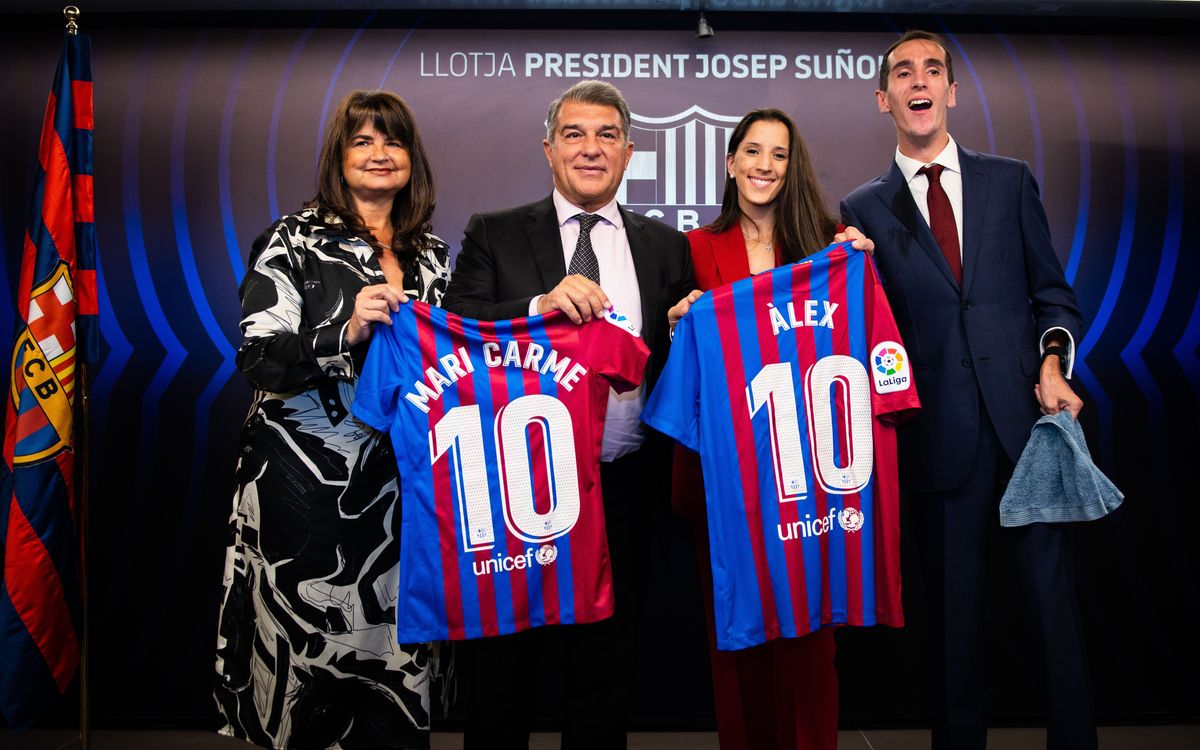 Àlex Roca, new ambassador of the FC Barcelona Foundation