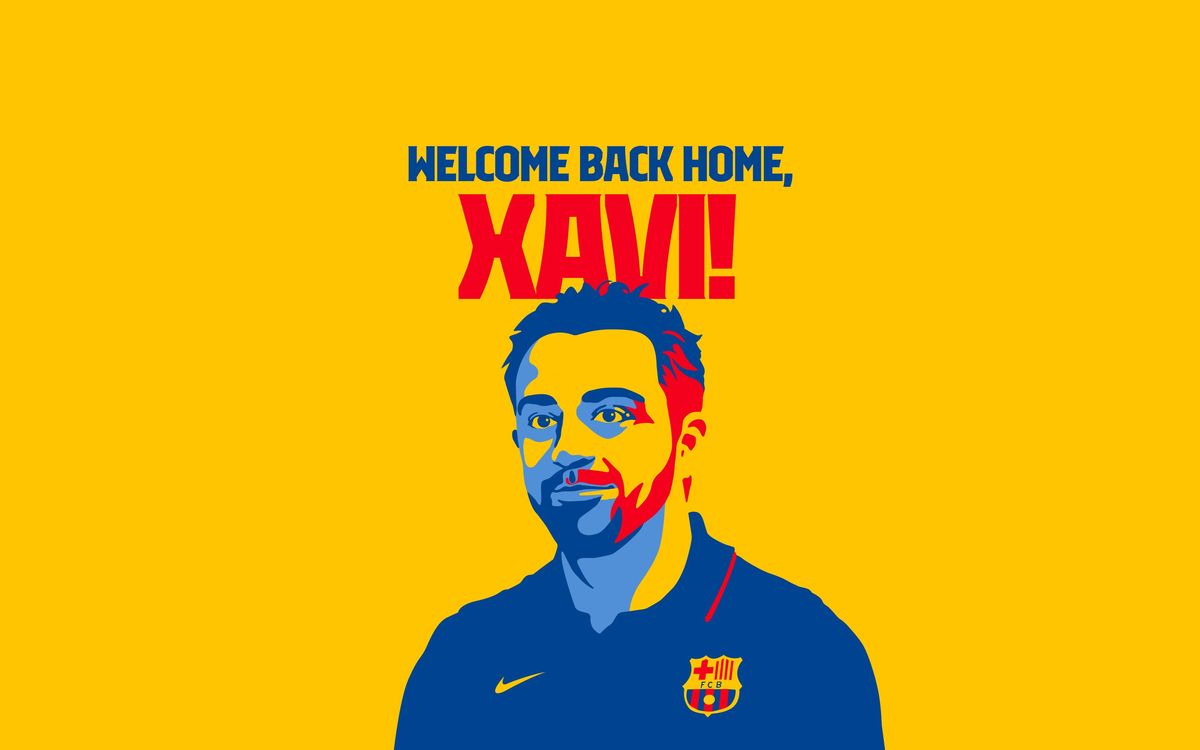 Xavi Hernández is the new FC Barcelona coach