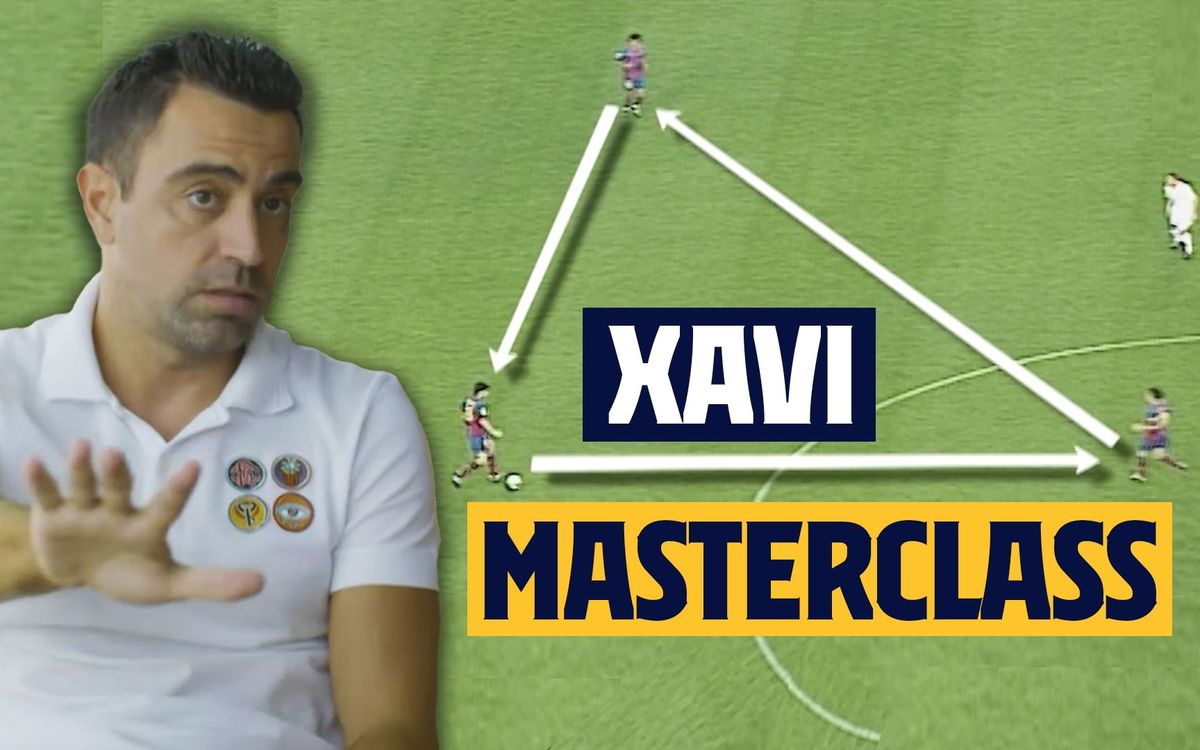 Xavi nous explique sa philosophie de jeu