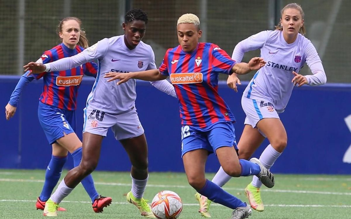 WOMEN'S FOOTBALL: Eibar 0-3 FC Barcelona