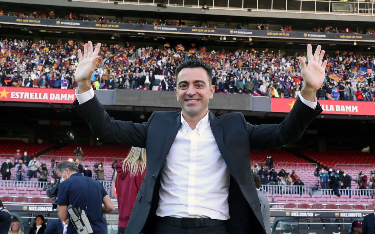 Welcome back home, Xavi!