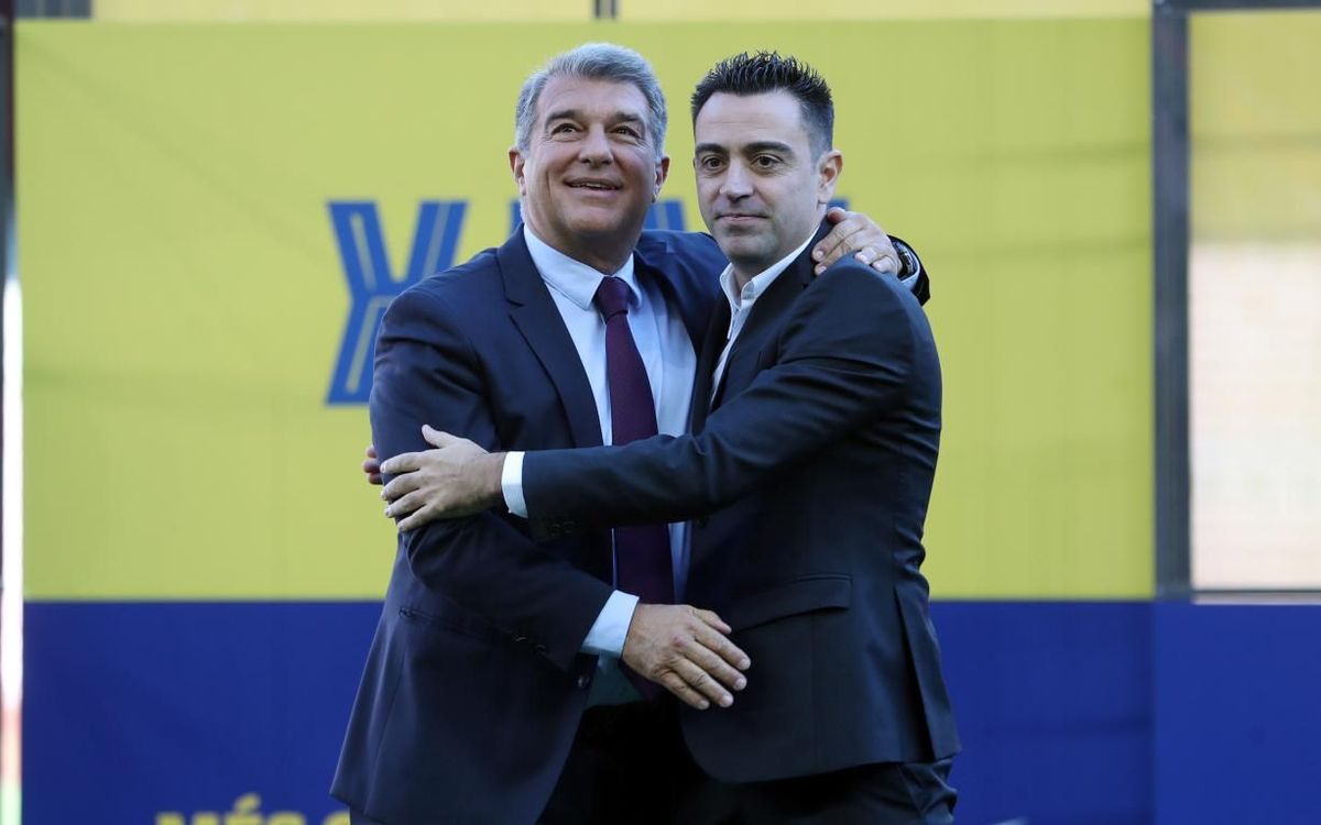 Xavi: “Voy a transmitir el ADN Barça para ganar”