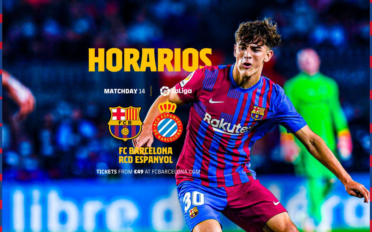 Cuándo y dónde ver el FC Barcelona - Espanyol