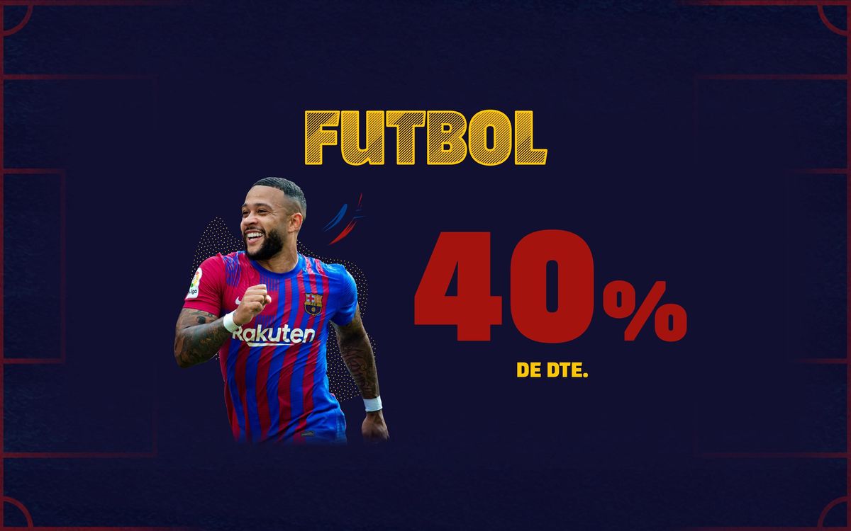 ENTRADES FUTBOL AMB 40% DE DESCOMPTE