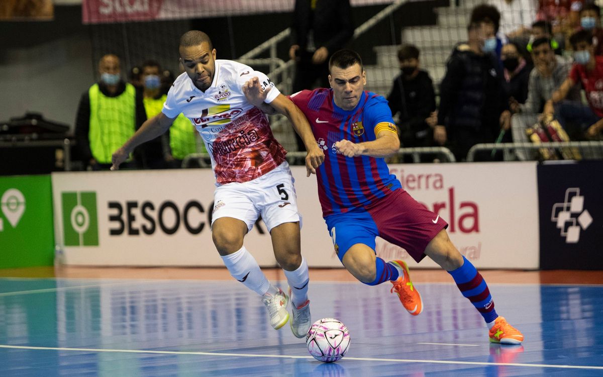El Pozo - Barça: Golpe sobre la mesa en Murcia (2-4)