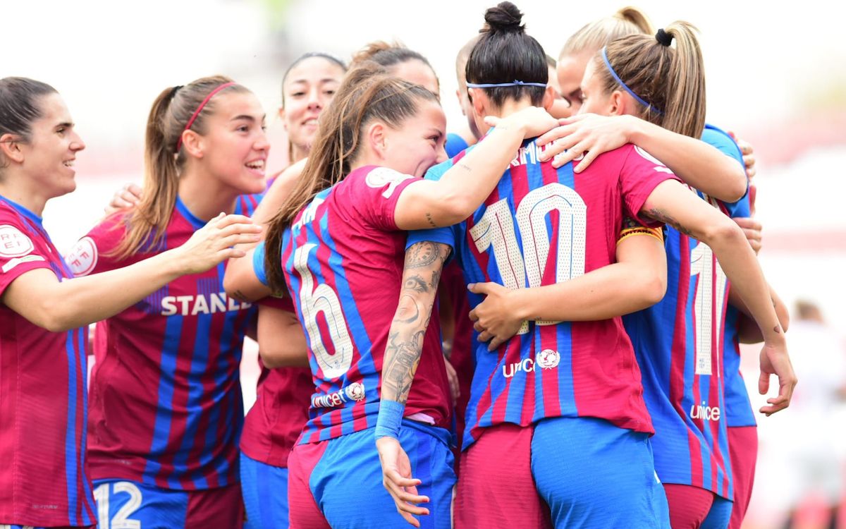 Sevilla - Barça Femenino: Goleada antes del parón (1-10)