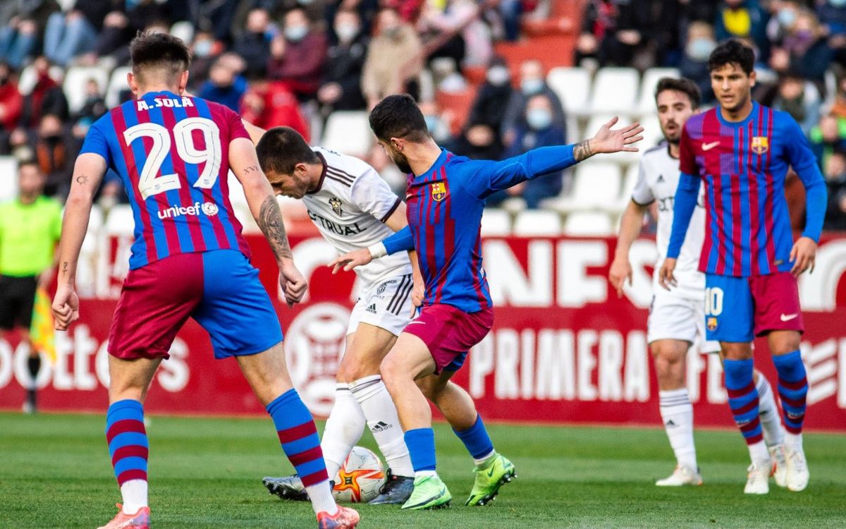 Albacete – Barça B: Dominio sin acierto (2-0)