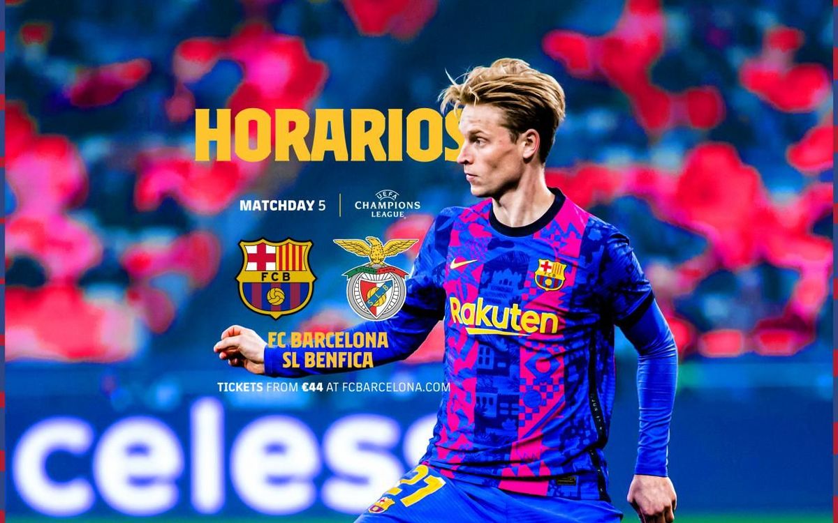 ¿Cuándo y dónde ver el FC Barcelona - Benfica?