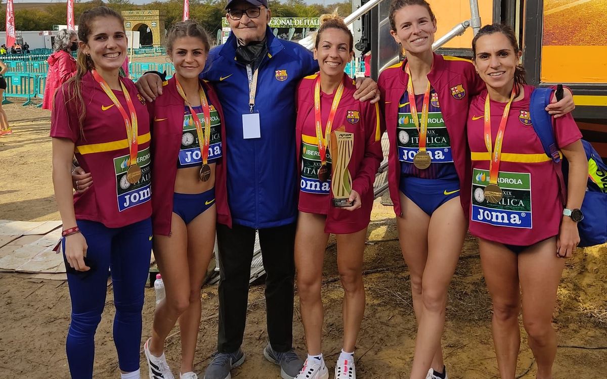 Buena actuación al Campeonato de España de Cros por clubes.