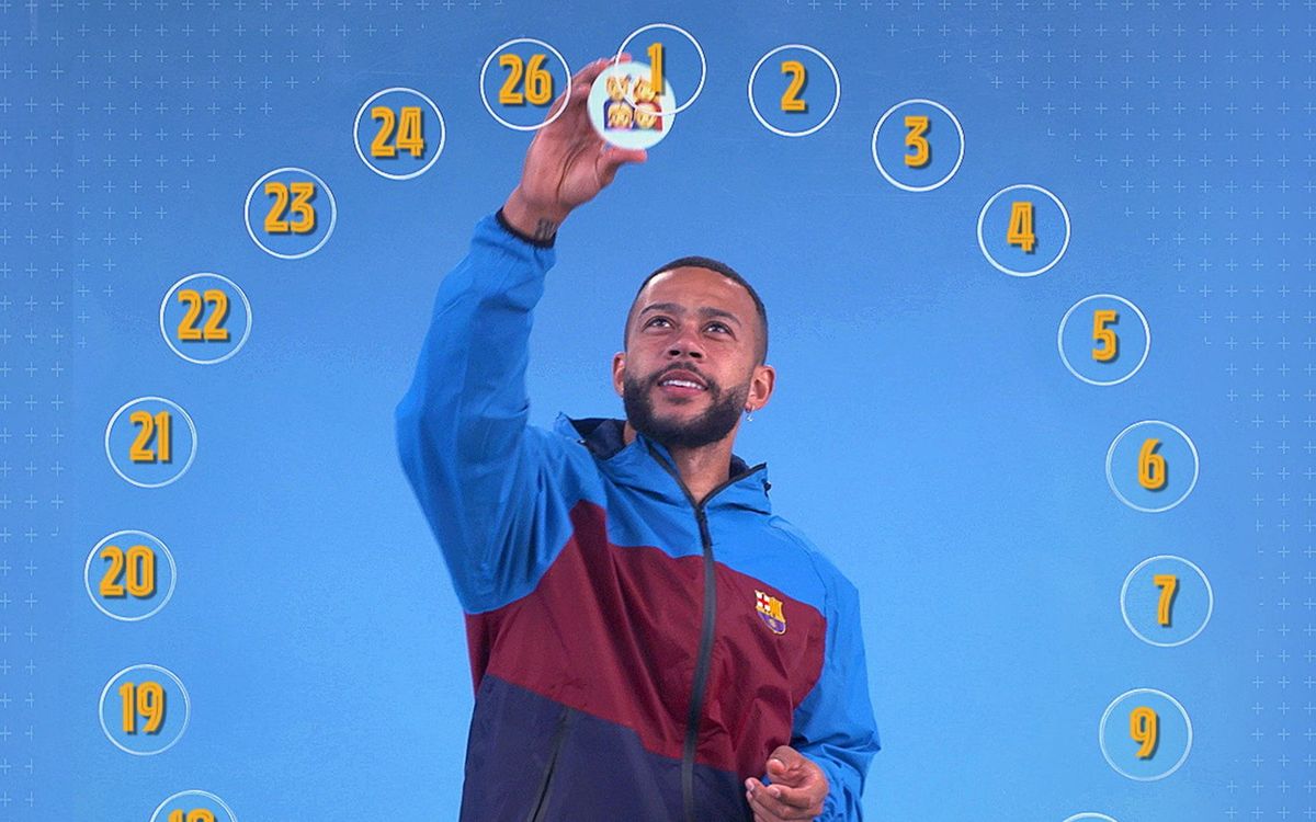 Memphis décrit ses coéquipiers du Barça en emojis